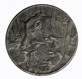 Picture 2 for: 1/2 mark 1917 Oldenburg Saxony