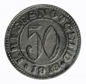 Picture for: 50 pfennig 1918 Reutlingen Wurttemberg