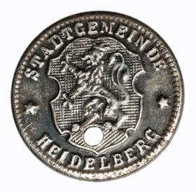 Picture 2 for: 10 pfennig Heidelberg Baden