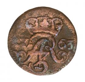 Picture 2 for: Schilling 1763 Augustus III Elblag