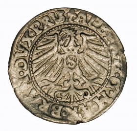 Picture 2 for: Groschen 1547 Albrecht Hohenzollern Duchy of Prussia Kaliningrad