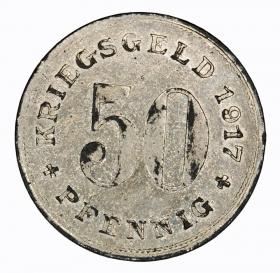 Picture for: 50 pfennig 1917 Wattenscheid Westphalia