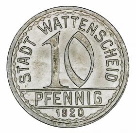 Picture for: 10 pfennig 1920 Wattenscheid Westphalia