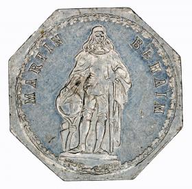 Picture 2 for: tram token 20 pfennig Nurnberg Further Martin Behaim