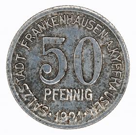 Picture for: 50 fenigów 1921 Frankenhausen Turyngia