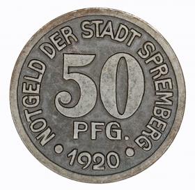Picture for: 50 pfennig 1920 Spremberg Brandenburg