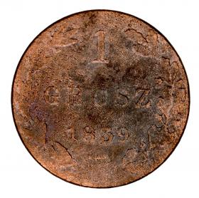 Picture for: 1 groschen 1839 Nicholas I former Kingdom of Poland Warsaw