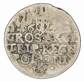 Picture 2 for: 3 groschen 1621 Sigismund III Vasa Krakow