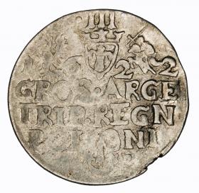 Picture 2 for: 3 groschen 1622 Sigismund III Vasa Krakow