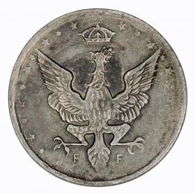 Picture 2 for: 10 pfennig 1917 Polish Kingdom Stuttgart