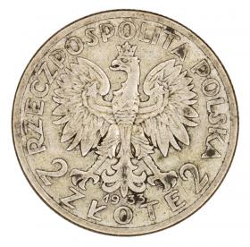 Picture 2 for: 2 zlote 1933 woman's head Second Polish Republic Warsaw
