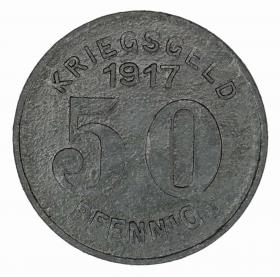 Picture for: 50 pfennig 1917 Elberfeld Rhineland
