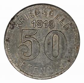Picture for: 50 pfennig 1917 Elberfeld Rhineland