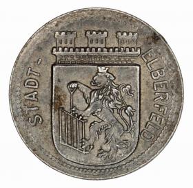 Picture 2 for: 50 pfennig 1917 Elberfeld Rhineland