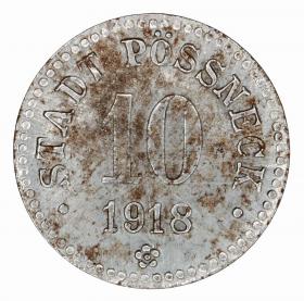 Picture for: 10 pfennig 1918 Posseneck Saxony