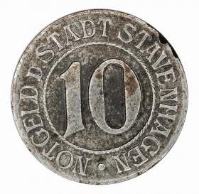 10 pfennig Stavenhagen Mecklenburg