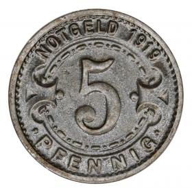 Picture for: 5 pfennig 1919 Witten Westphalia