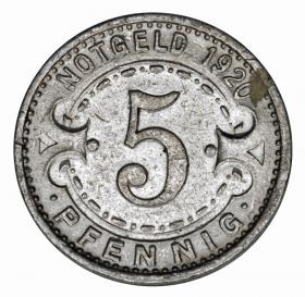 Picture for: 5 pfennig 1920 Witten Westphalia