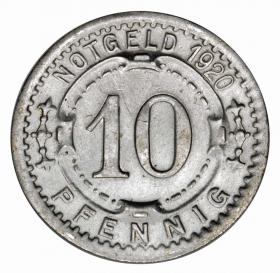 Picture for: 10 pfennig 1920 Witten Westphalia