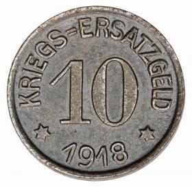 Picture for: 10 pfennig 1918 Crefeld Rhineland