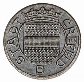 Picture 2 for: 10 pfennig 1918 Crefeld Rhineland