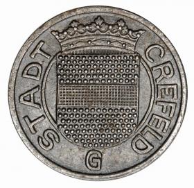 Picture 2 for: 10 pfennig 1919 Crefeld Rhineland