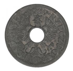 Picture 2 for: 5 groschen 1939 General Government Warsaw