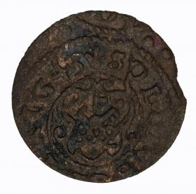 Picture 2 for: Schilling 1643 Christina Riga