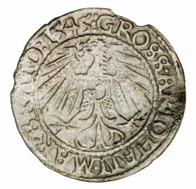 Picture 2 for: Groschen 1545 John of Brandenburg Kustrin Krosno