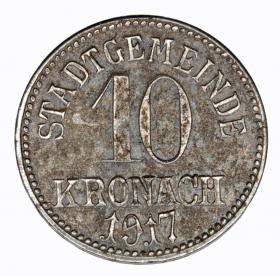 10 pfennig 1917 Kronach Bavaria