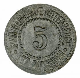 Picture for: 5 pfennig 1917 Wittenberge Brandenburg