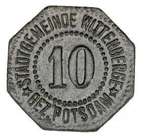 Picture for: 10 pfennig 1917 Wittenberge Brandenburg