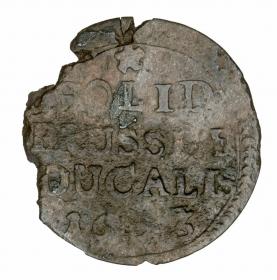 Picture 2 for: Schilling 1693 Frederick I Prussia Kaliningrad