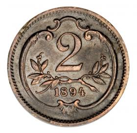 Picture for: 2 heller Franz Joseph I Austria Vienna