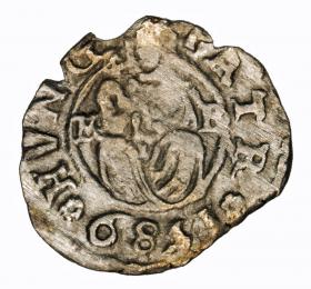 Picture 2 for: Denar 1589 Rudolf II Hungary
