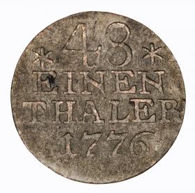 Picture 2 for: 1/48 Thaler 1776 Frederick the Great Prussia Berlin