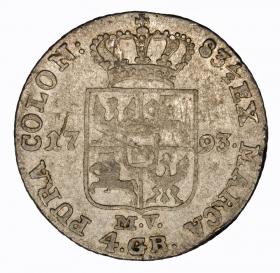 Picture 2 for: 1 zloty 1793 Stanislaw August Poniatowski Warsaw