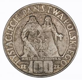 Picture 2 for: 100 zlotych 1966 Mieszko and Doubravka Polish People's Republic Warsaw