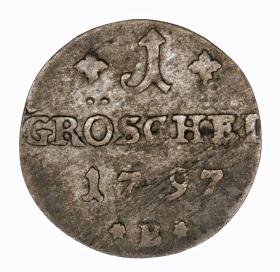 Picture 2 for: Groschel 1797 Frederick William II Germany Prussia Wroclaw