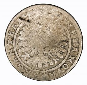 Picture 2 for: 15 kreuzer 1664 Christian Duchy of Brzeg Legnica Wolow