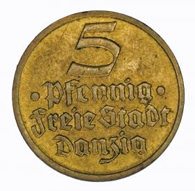 Picture for: 5 pfennig 1932 Free City of Danzig Gdansk