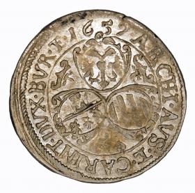 Picture 2 for: 3 kreuzer 1659 Leopold I Austria