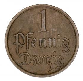 Picture for: 1 pfennig 1937 Free City of Danzig Gdansk