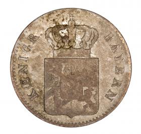 Picture for: 3 kreuzer 1855 Maximilian II of Bavaria Germany Bavaria