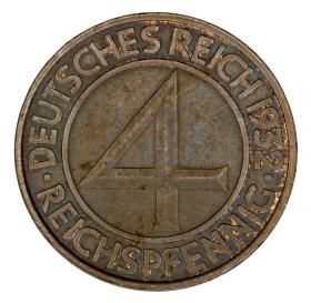 Picture for: 4 pfennig 1932 Germany Berlin