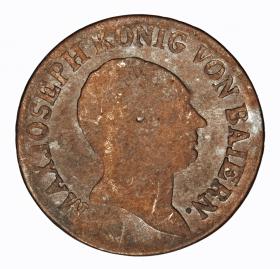 Picture for: 6 kreuzer 1812 Maximilian I Joseph Germany Prussia Bavaria