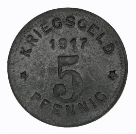 Picture 2 for: 5 pfennig 1917 Witten Westphalia