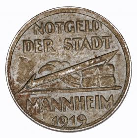 Picture for: 5 pfennig 1919 Mannheim Baden