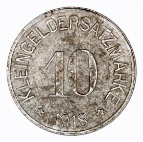 10 pfennig 1918 Naila Bavaria