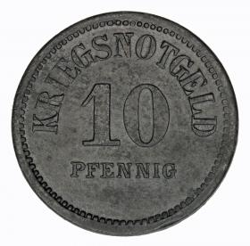 Picture 2 for: 10 pfennig 1917 Usingen Hesse